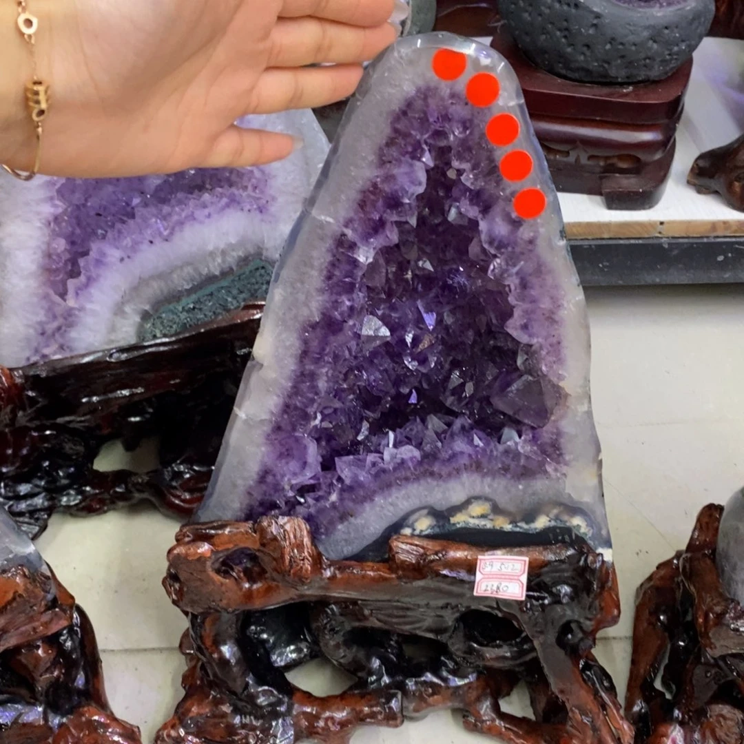 水晶摆件婷未镶嵌