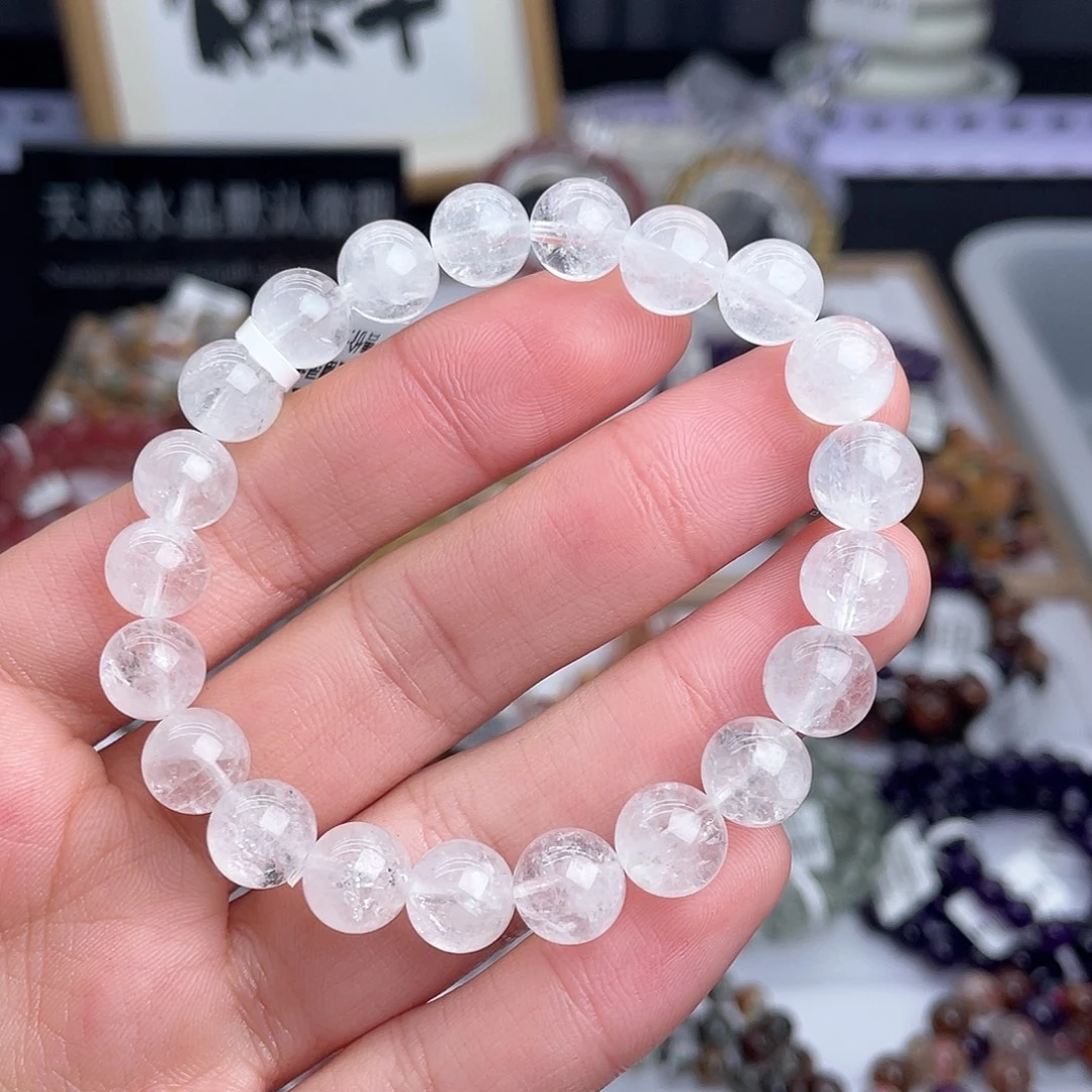 水晶手串未镶嵌天然