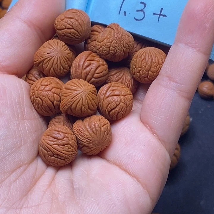 秦岭龙纹桃核18颗