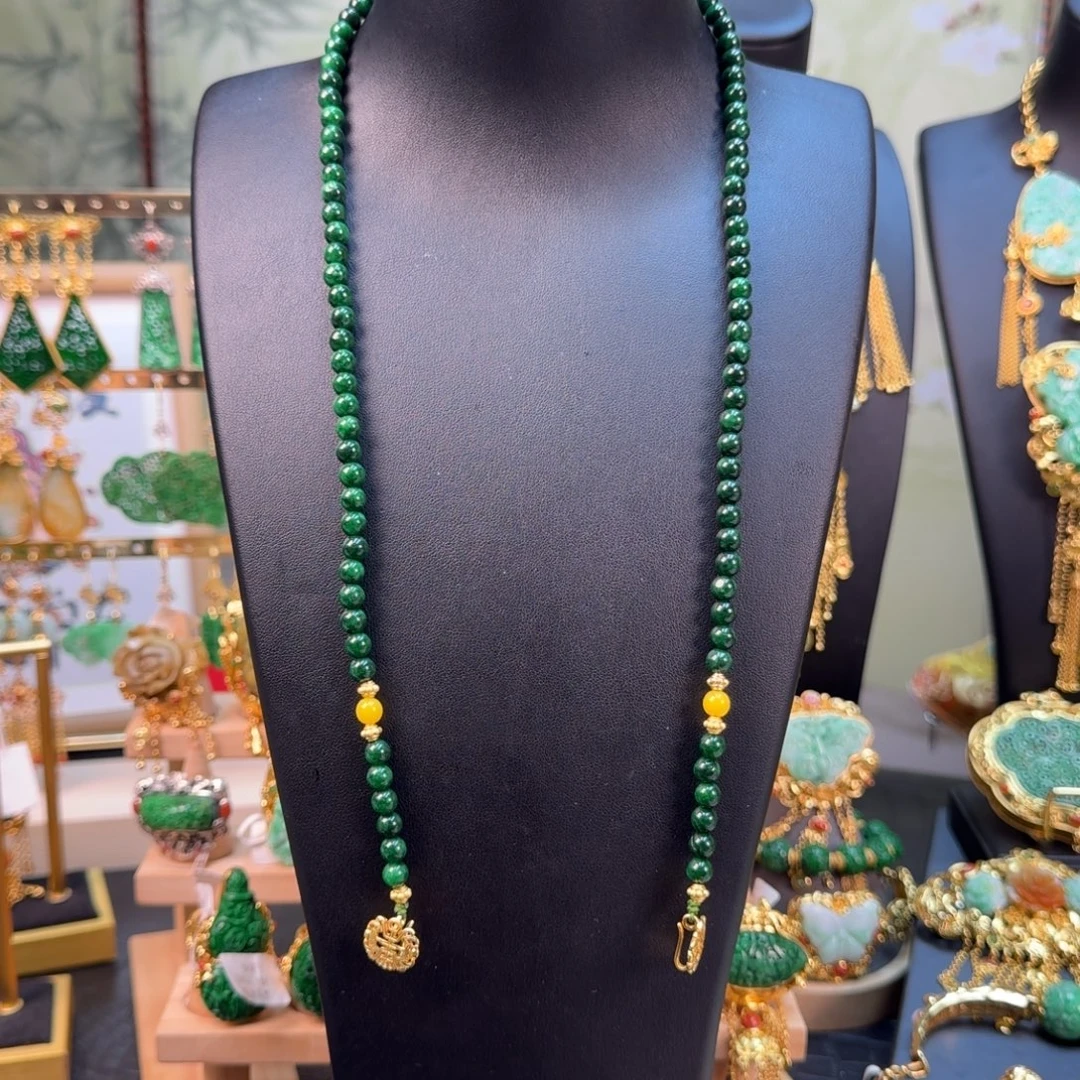 翡翠未镶嵌颈饰福利万能链6mm