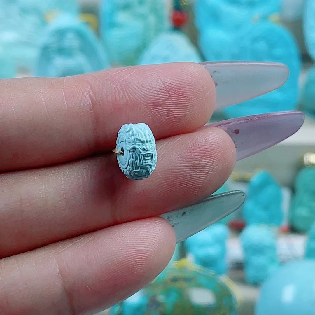 未镶嵌绿松石珠宝奇石9.5m