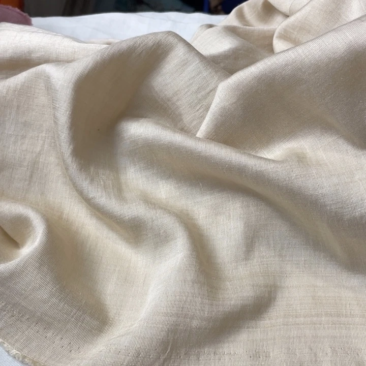 杏色棉麻1.5米。