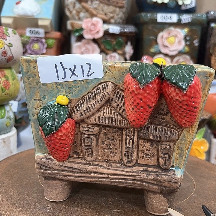 红陶粗陶多肉花盆