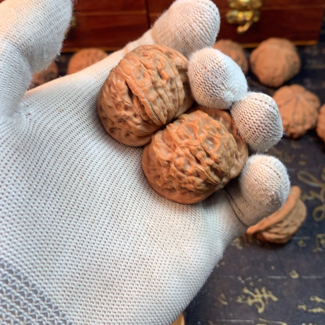 吊坠猴头核桃文玩核桃磨盘狮子头38