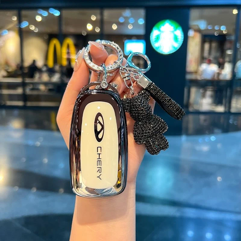 奇瑞瑞虎钥匙套8pro艾瑞泽8七8plus探索06风云A8欧萌达7车9包壳扣