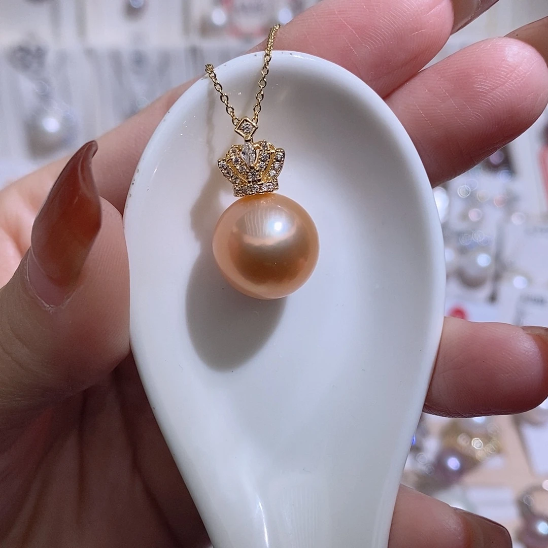 淡水珍珠吊坠(赠链)未镶嵌w13.9