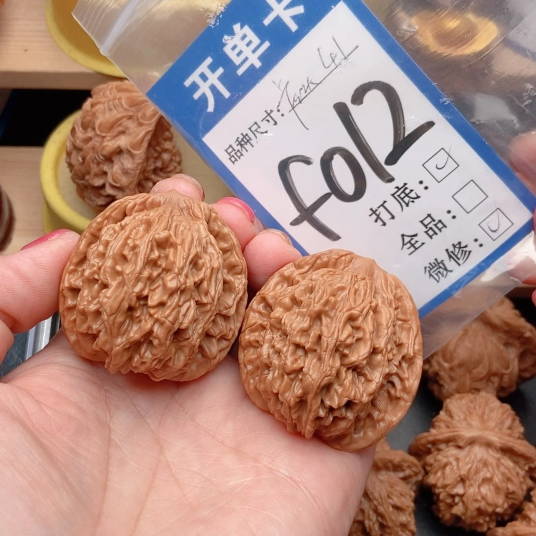桃核吊坠核桃虎头