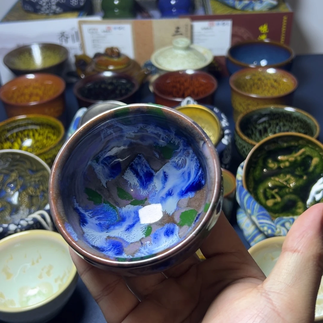 茶盏建阳建盏喝茶主人杯