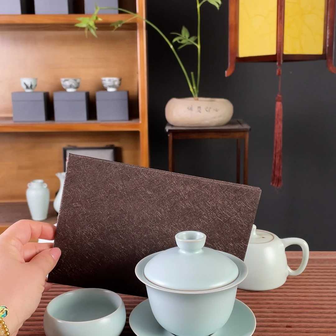 特惠价新釉色盖碗