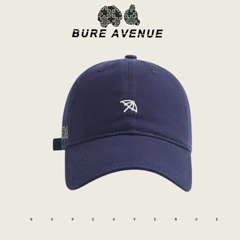 潮牌Bure Avenue断头熊韩版简约小雨伞刺绣棒球帽女潮流时尚百搭