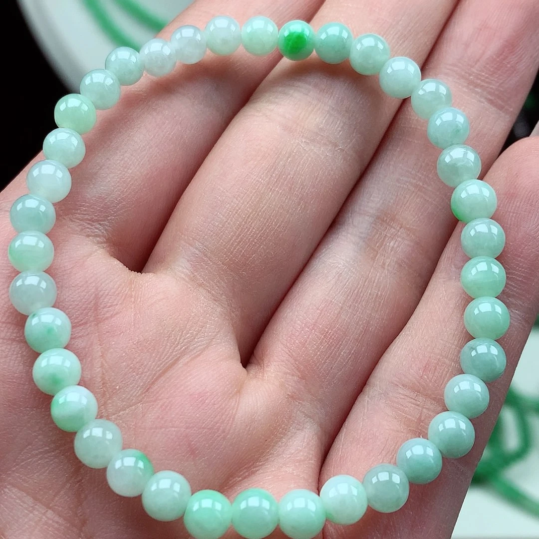 未镶嵌手链翡翠翡翠