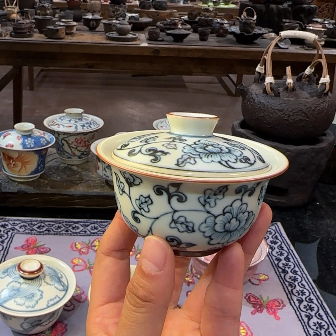 瓷片景德镇手作器皿同款发货