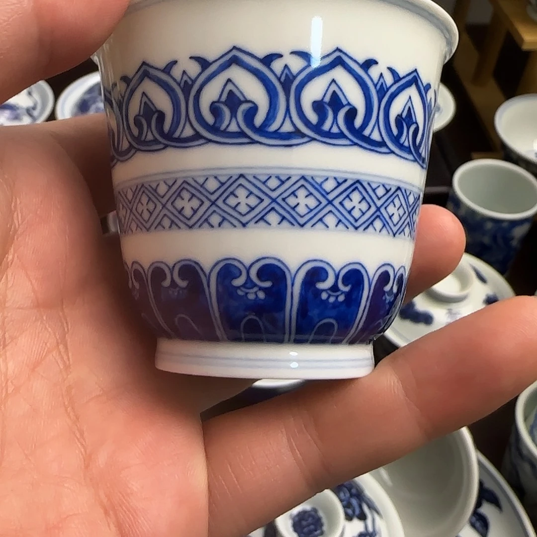 全手绘景德镇陶瓷茶具