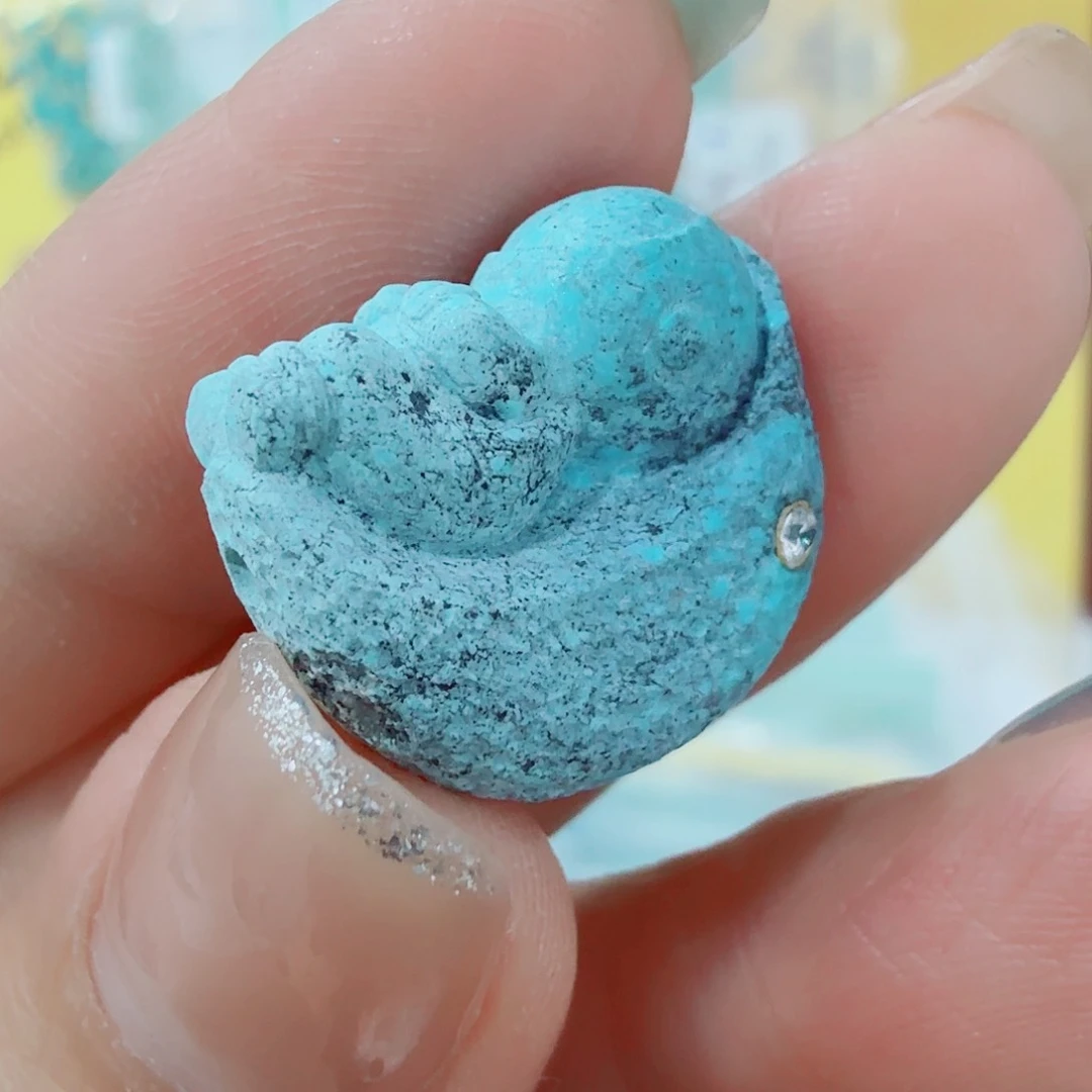 未镶嵌绿松石珠宝奇石