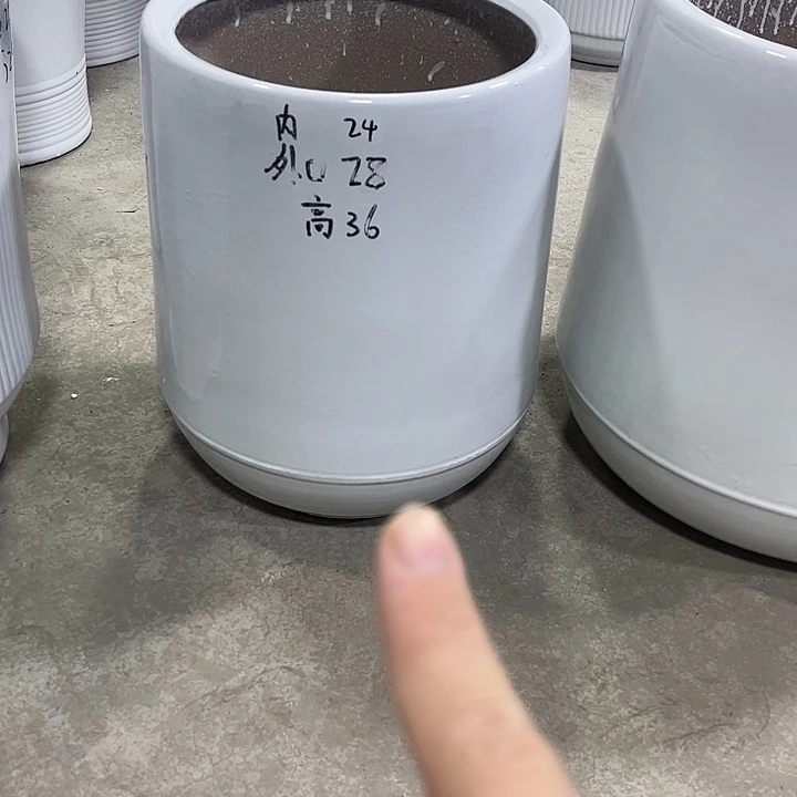 陶瓷大花盆口28一个