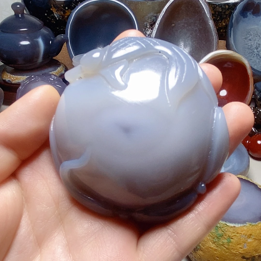 汐****玛瑙/玉髓未镶嵌，