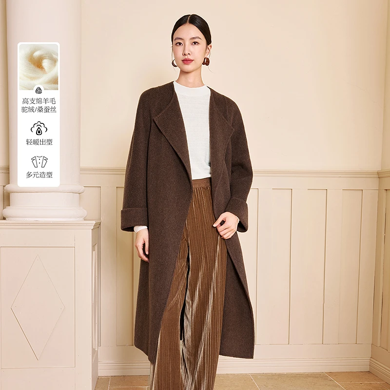 BADINA毛呢外套644A207