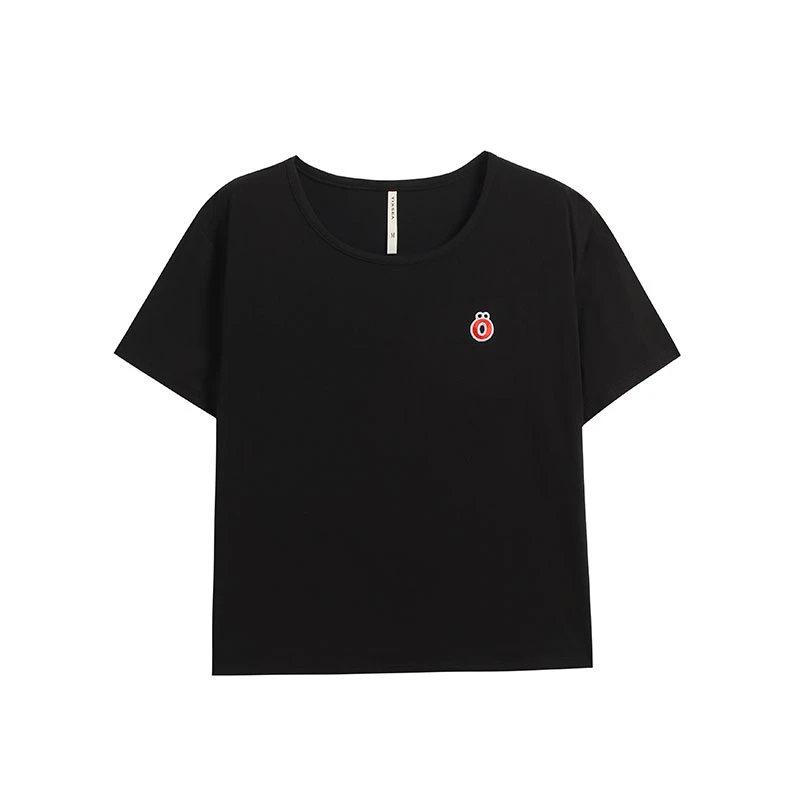 夏季云糯大领小O百搭T恤女款 YQ130   JSY