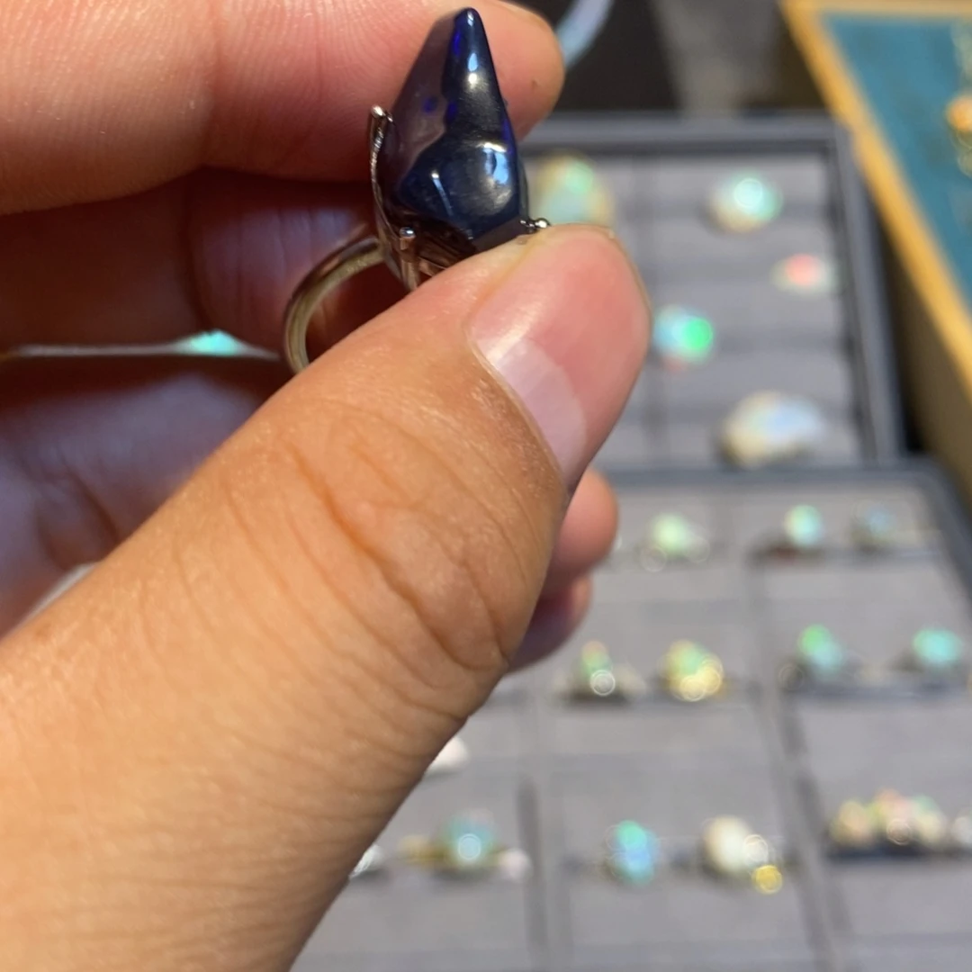 欧泊合金欧泊戒指