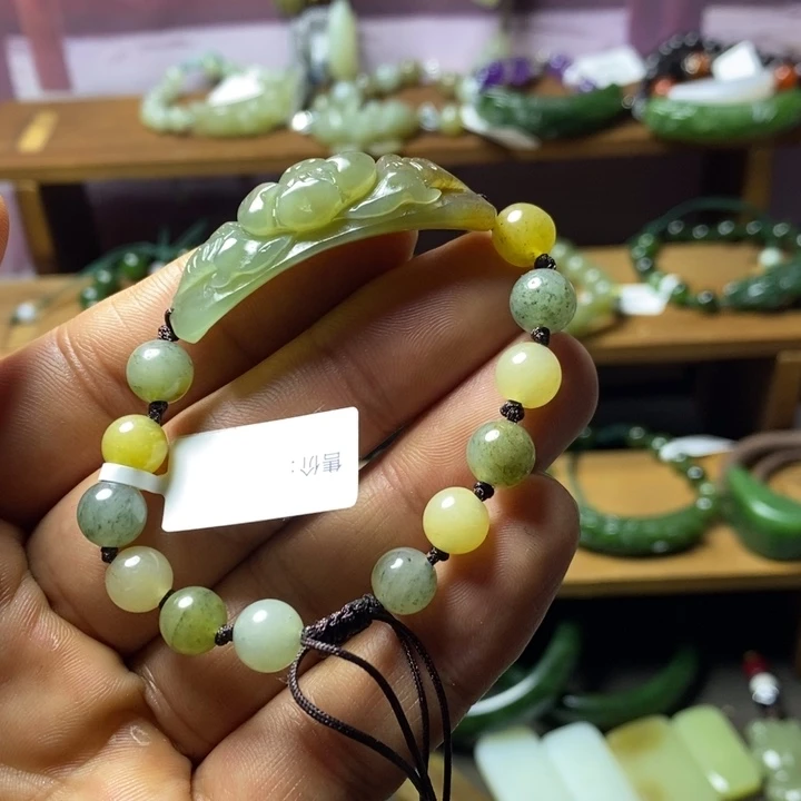 和田玉（糖玉）未镶嵌手链开播福利