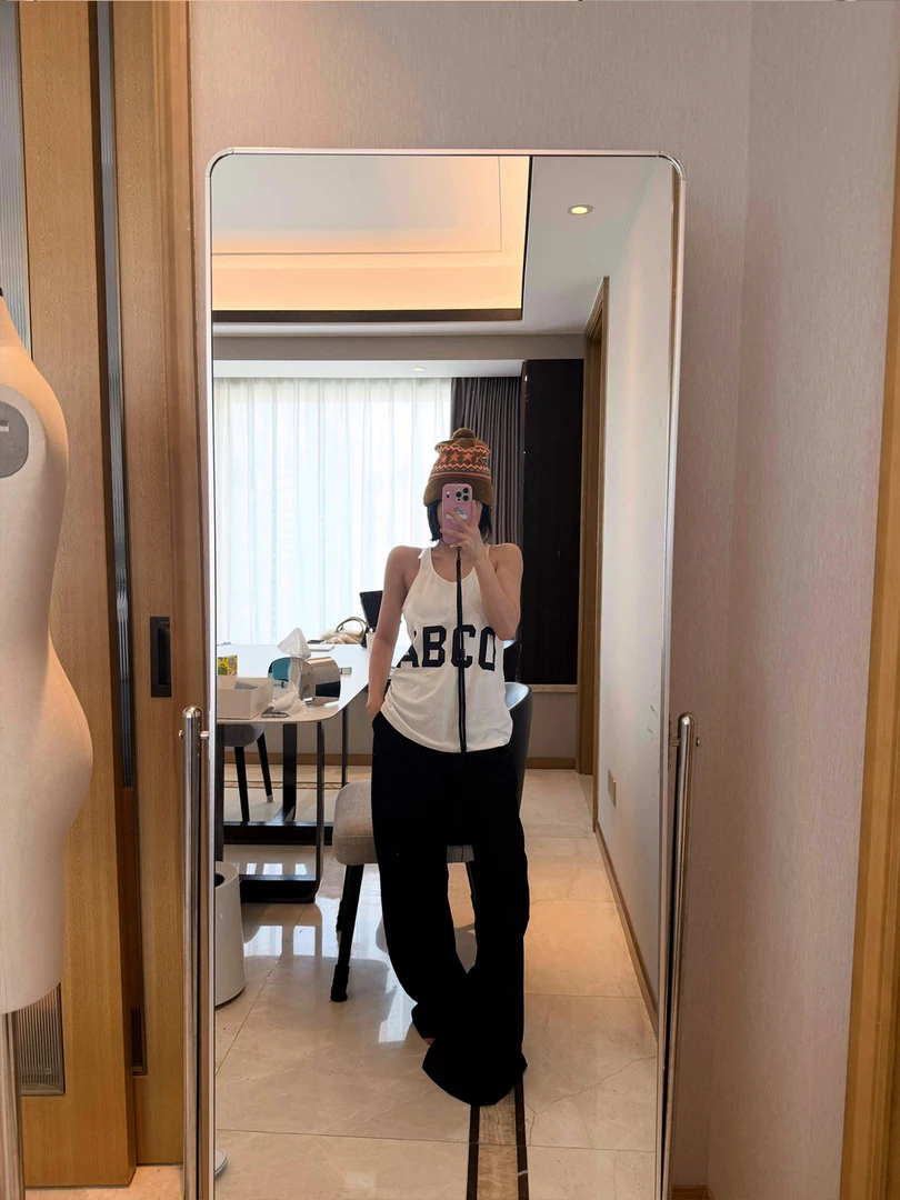 Lizy李子怡【店主zui爱的私服裤5%羊毛5%醋酸】版型好高腰微喇裤