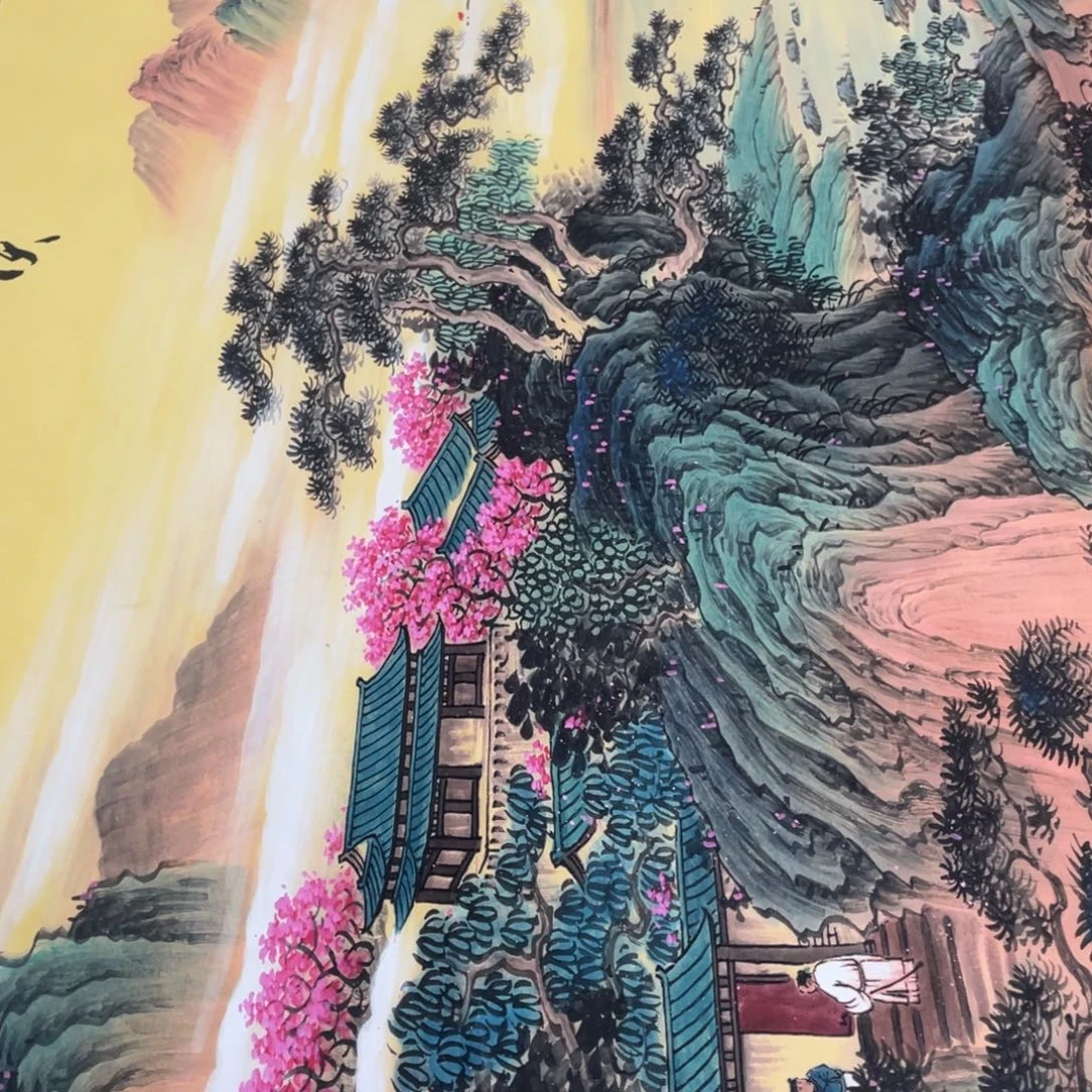 国画老师手绘带运险w