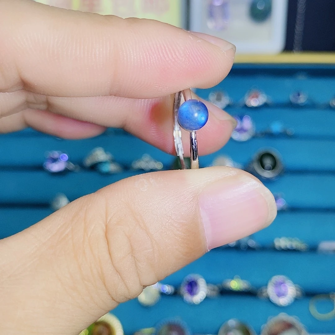 戒指未镶嵌拉长石