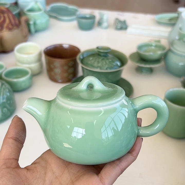 小米茶器龙泉青瓷