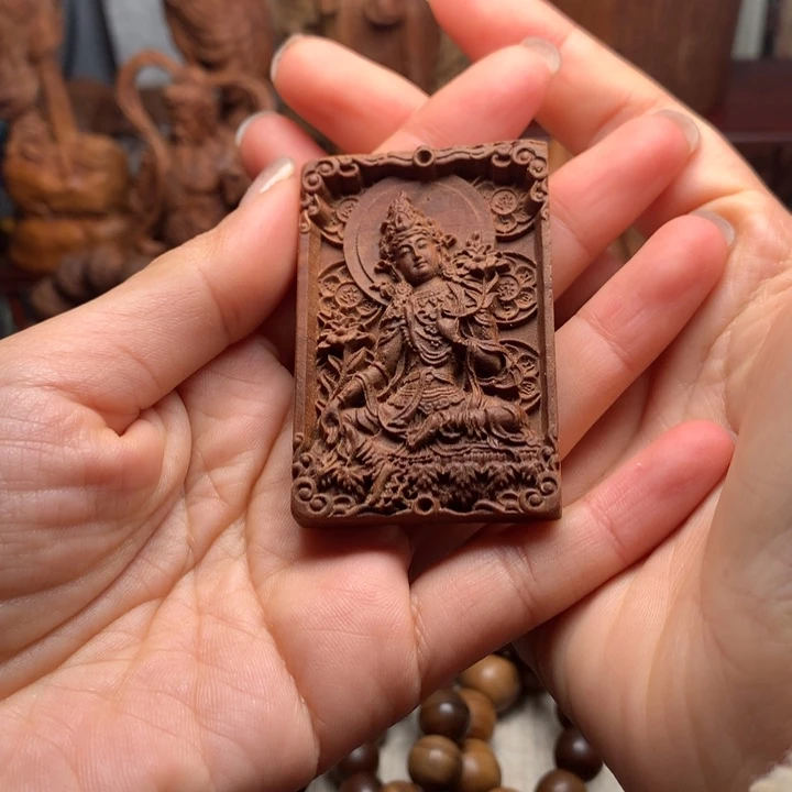 檀香木无事牌老山檀木