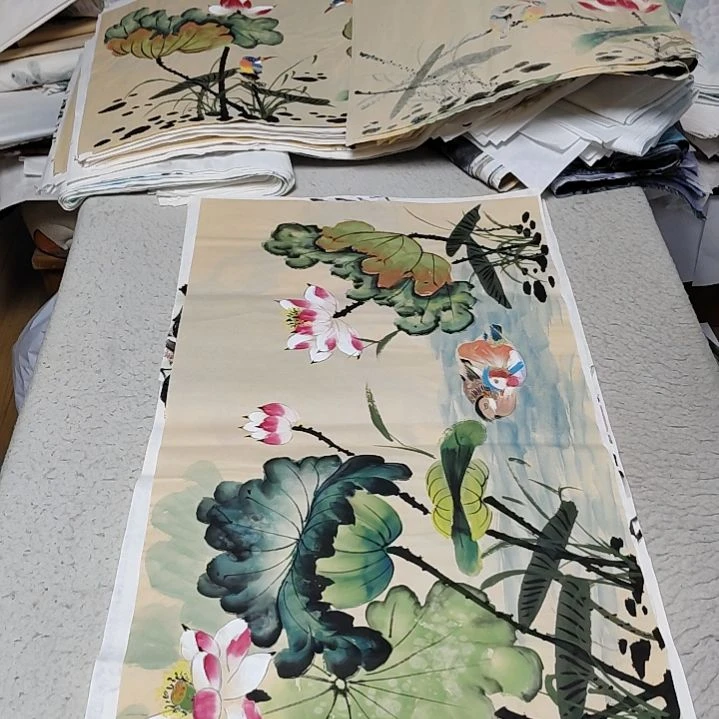 开***新国画国画花鸟花鸟国画