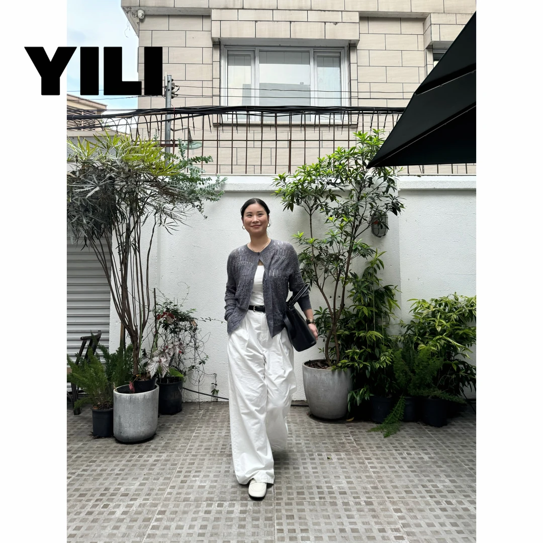 都都【亿里YILI】高级慵懒风外穿内搭针织开衫Y0197