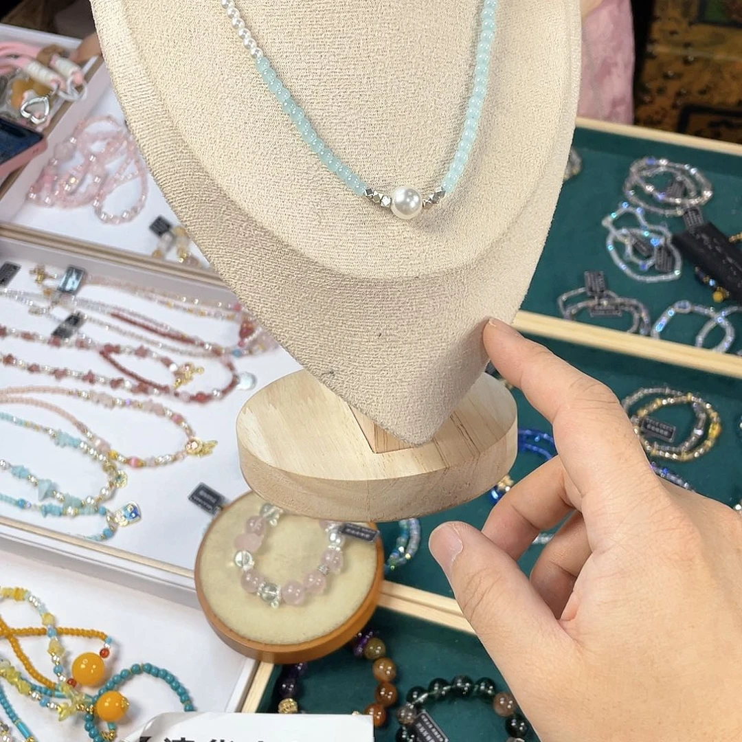 水晶手链银S925镀金镶嵌