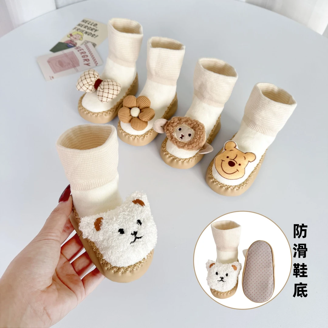 婴儿鞋子春秋季0-1岁宝宝软底防滑学步鞋新生儿鞋袜男女童鞋子