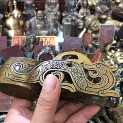 苏***哥铜英聚工艺品摆件