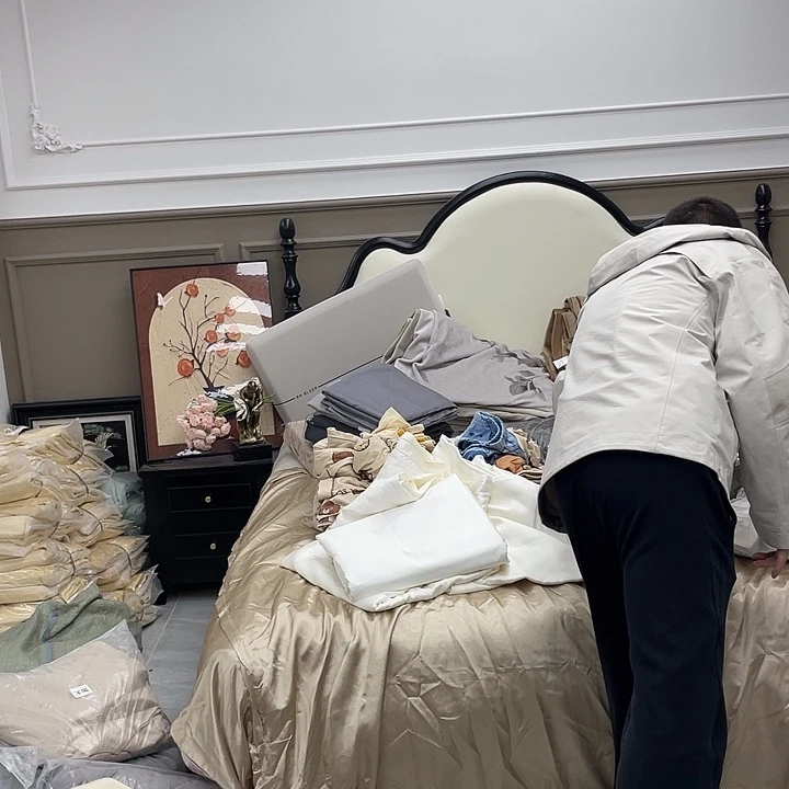 贺***莉棉全棉棉全棉024标准四件套