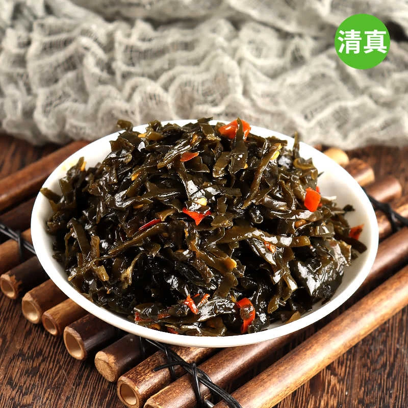 云南清真海带丝麻辣下饭开胃咸菜零食