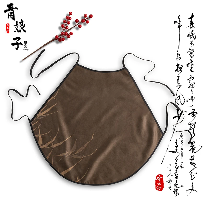 青娘子香云纱重缎印花简约中国风打底肚兜吊带60959