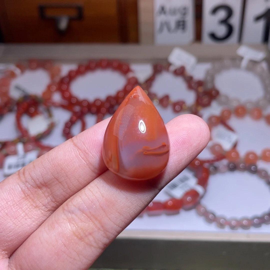 未镶嵌南红玛瑙挂件6242