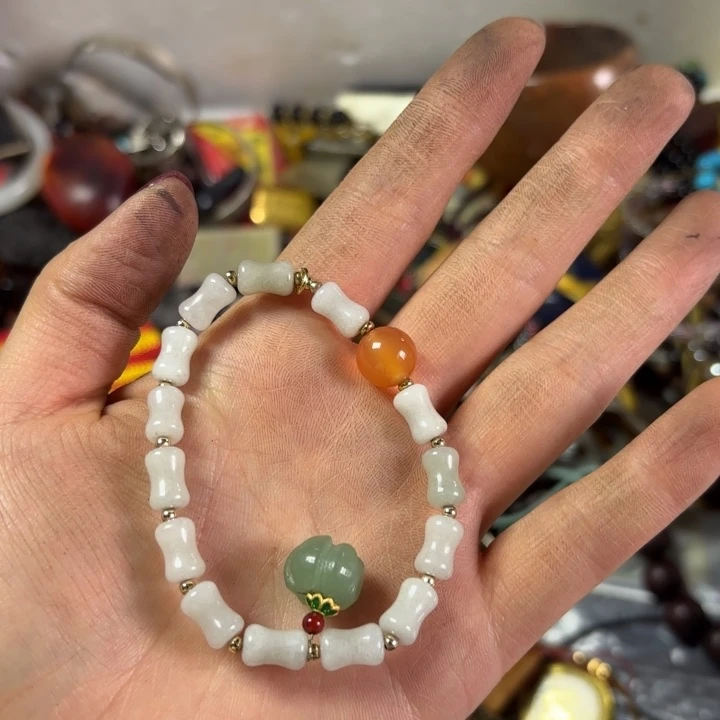 知***友陶瓷民俗物件手串配饰