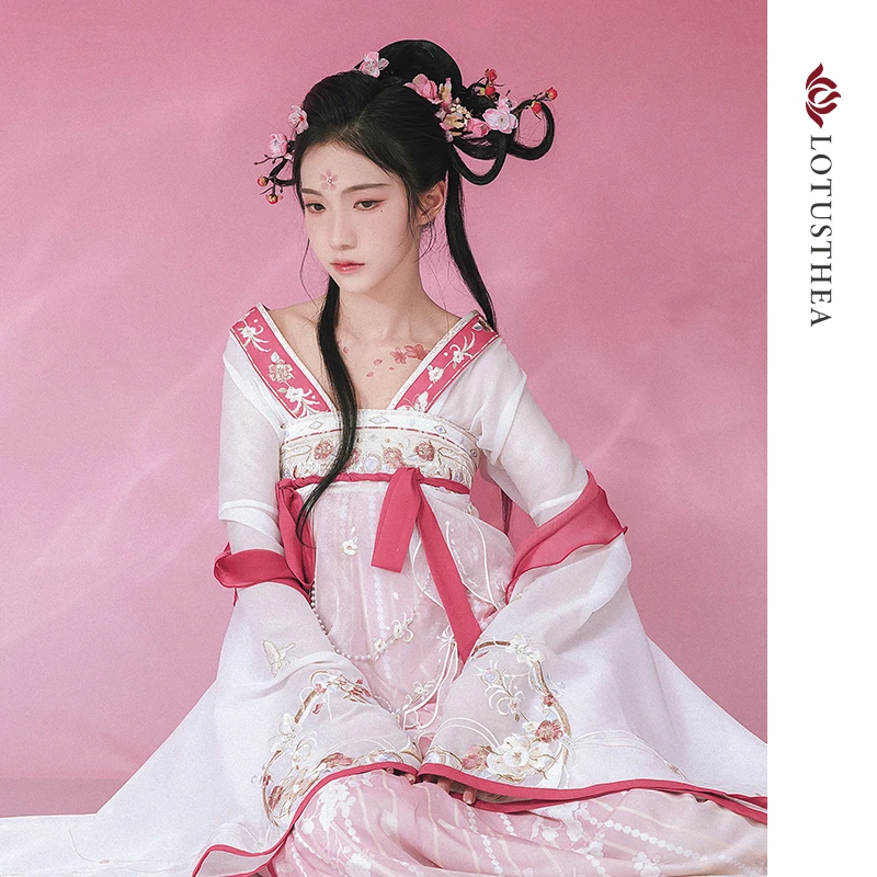 【青青专场】汉尚华莲寿阳公主梅花香原创汉服南北朝齐胸破裙女