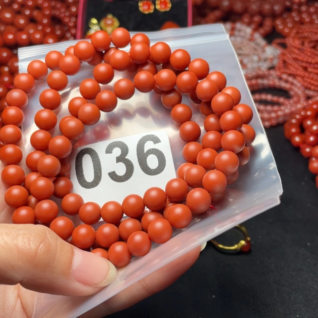 万***新南红玛瑙未镶嵌手链