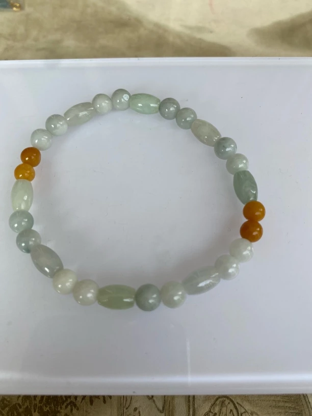 新人福利天然A货翡翠手串