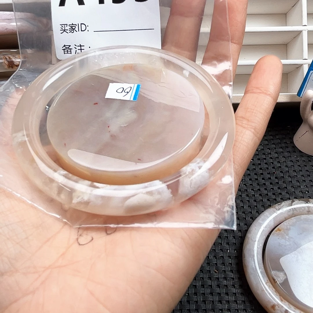 玛瑙/玉髓手镯合金M**O