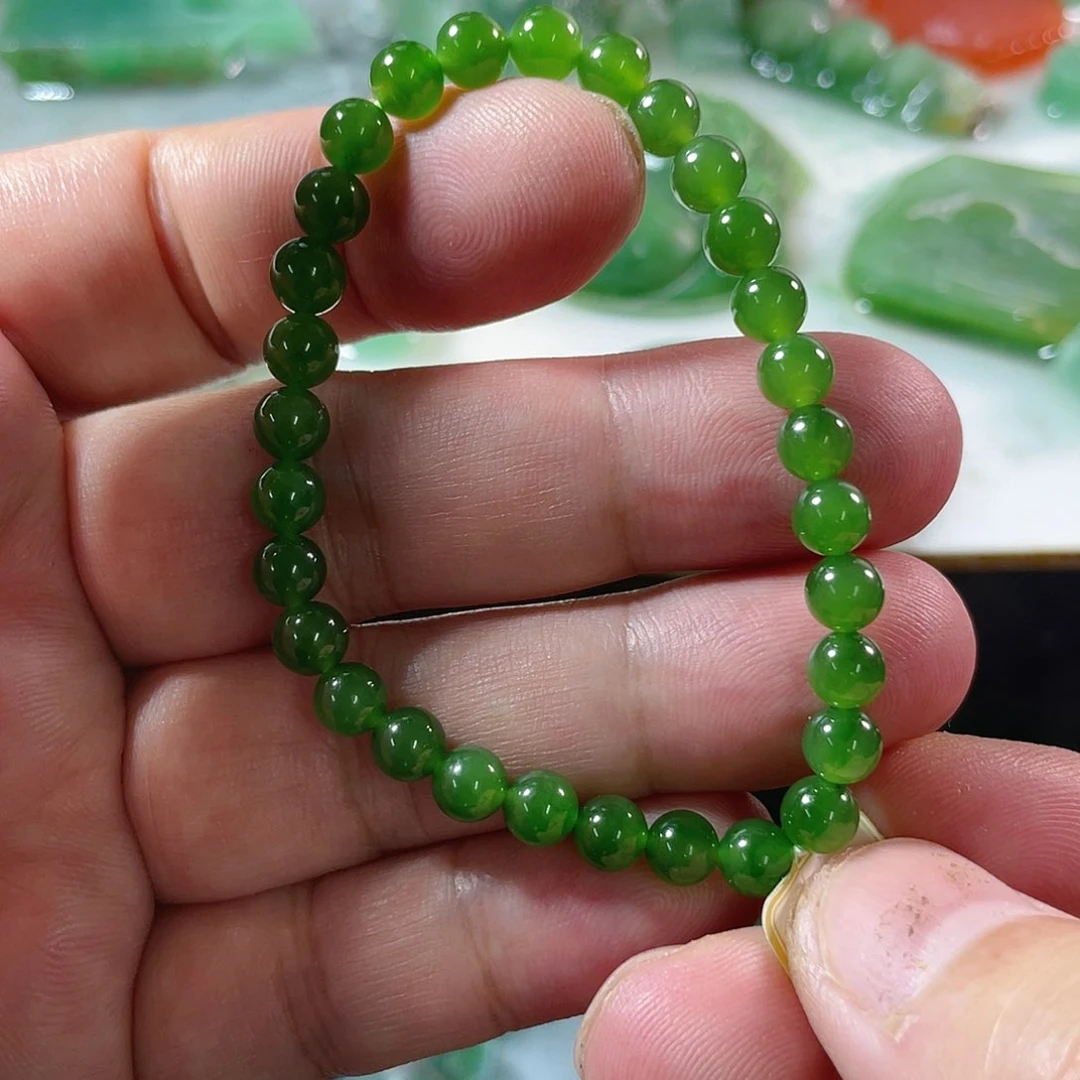 未镶嵌手链和田玉（碧玉）