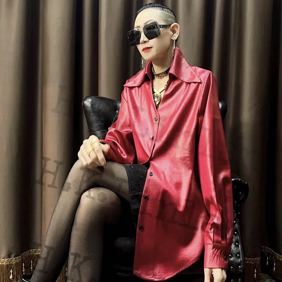 【秋上新】伦哥定制 I 返潮复古雅丹风网红长袖百搭衬衫 0446#