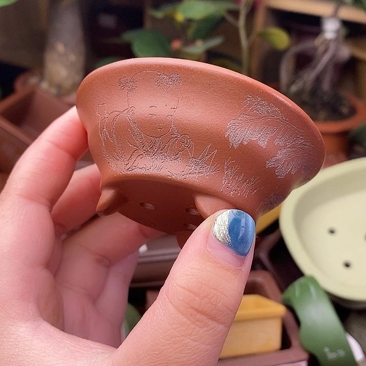 手工艺品琉璃宜兴紫砂精品花盆