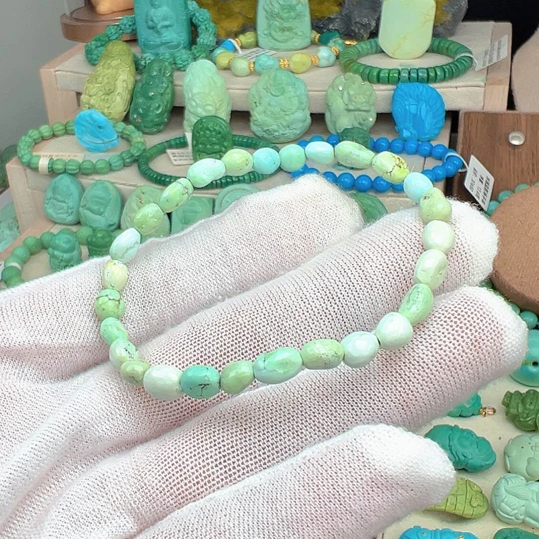 绿松石未镶嵌主播万珍