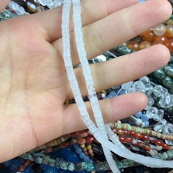 查罗石散珠合金卡2*4直切一条