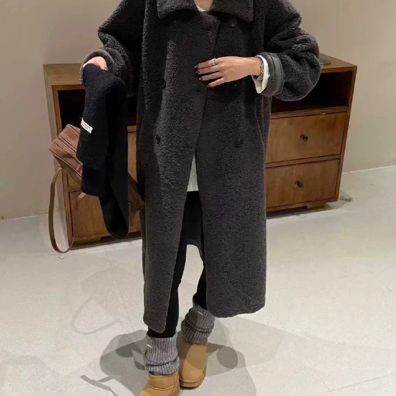 『雨美 Show』6772时尚长款毛毛外套