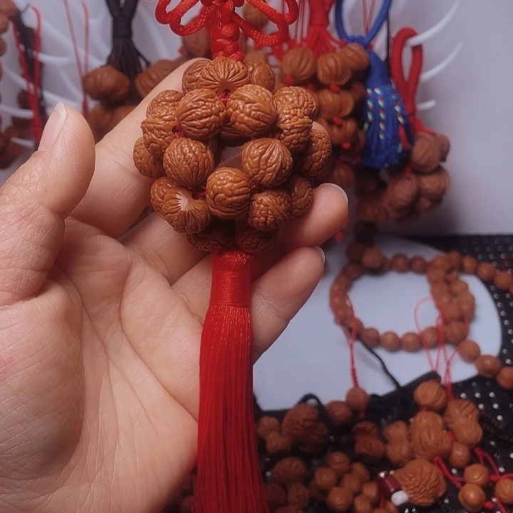 吊坠桃核龙纹桃枭